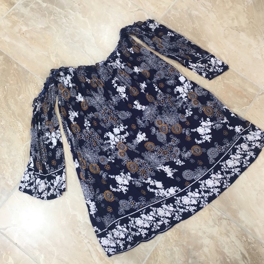 Floral Off the Shoulder Dress